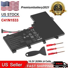 C41N1533 Battery For ASUS ZenBook Flip UX560U UX560UX Series Q524U Q534U Q504UQ