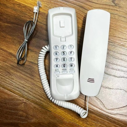 Mini Telephone Wall Mount Caller Telephone Wall Phone Fixed Landline Telephone - Zdjęcie 7 z 10
