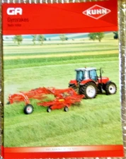 Factory  Dealership Spec Brochure Kuhn Disc Mower GA GyroRakes Twin Rotor