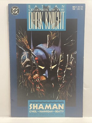 BATMAN LEGENDS OF THE DARK KNIGHT DC Number 2 December 1989 SHAMAN
