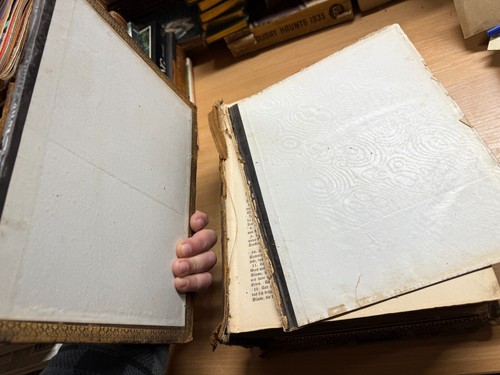 1871 HEAVY ANTIQUE ,MARTIN LUTHERS "DIE BIBLE" 5.1kg GERMAN TEXT BOOK (EV9) - Picture 15 of 16