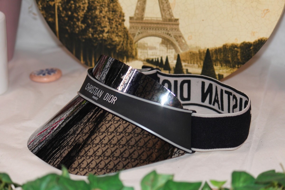 Dior monogram visor with adjustable strap DiorClub V1U Oblique Visor | Christian Dior – RADPRESENT main image 2