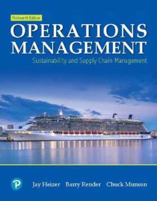 Operations Management: Sustainability and Supply Chain Management by Jay Heizer