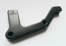 IS Caliper Adapter Bracket Rear Frame IS Mount 203mm Rotor U6 R203 Avid / Bengal