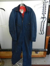 Vintage Walls Blizzard Pruf Quilted Lined Coveralls Mens LARGE TALL