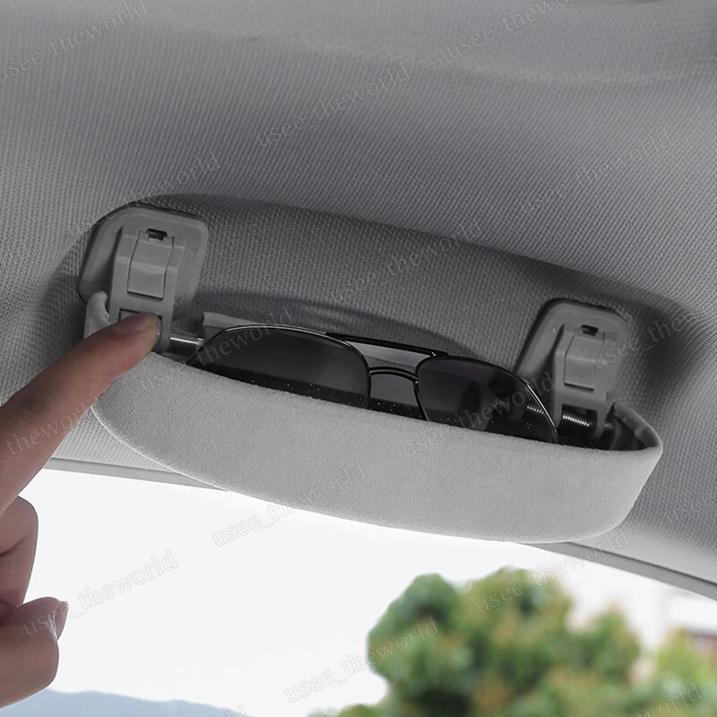 Para Cadillac XTS SRX SLS CT6 CT5 Coche Gafas Gafas Estuche Caja de Almacenamiento Soporte Foto 4 de 4