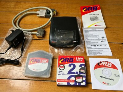 NEU & Vintage SCSI Castelwood ORB 2,2 GB externer Speicher (wie JAZ). Getestet!