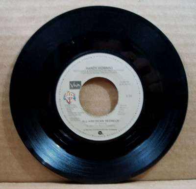 Randy Howard - All-American Redneck (45 RPM, 1983, Warner Bros.)