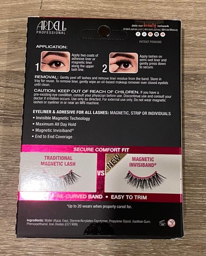 Ardell Professional Magnetic MegaHold Liner and Lash Demi Wispies - Picture 2 of 2