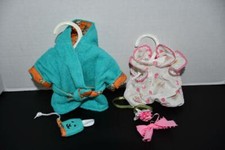 Muffy VanderBear 3 Outfits - Bathrobe, Spring Jumper  Hoppy Sewing Lesson