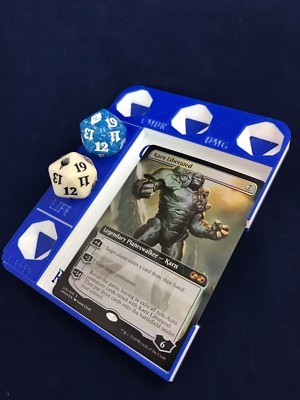 Deluxe High Res Multicolor Magic Commander / EDH Tray MTG (3D