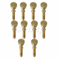 10 x Golden Saxophone Neck Copper Tightening Screw Wind Instruments Parts