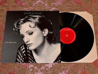 PATRICIA KAAS Je Te Dis Vous RARE ORIGINAL 1st EDITION 1993 VINYL LP French Jazz