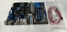 ASUS P7P55D-E LX Motherboard+CPU Intel Core i7-870 2.93GHz+4GB Ram+VGA+Fan+Cable