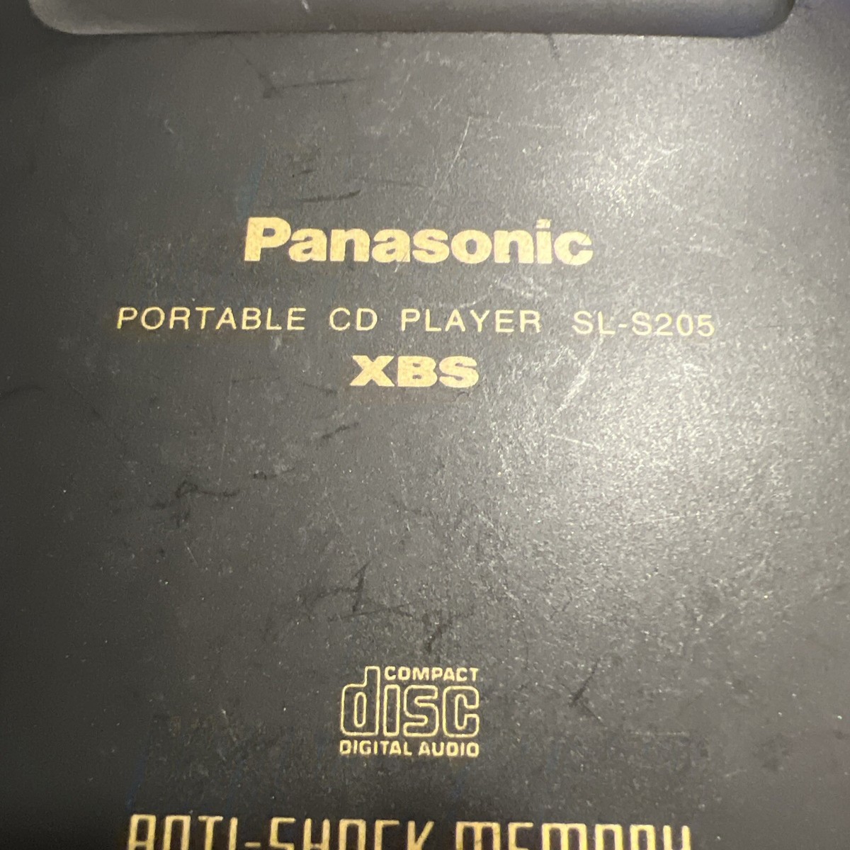 Panasonic Sl-s202 Portable CD Player XBS Anti-shock Tested Working