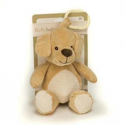 kelly baby plush animal with rattle