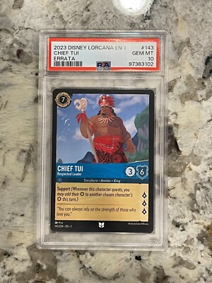 psa lorcana cards Top 10 highest-selling Lorcana PSA 10 cards this week : r/LorcanaCollectors