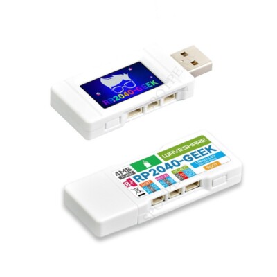 Raspberry Pi Pico RP2040 USB debugging downloader with 1.14inch LCD