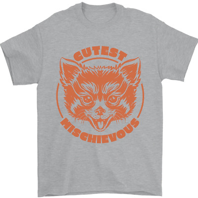Roter Panda süßester schelmischer Herren T-Shirt 100% Baumwolle