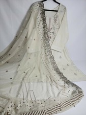 Pakistani Lawn Embroidery Kameez Shalwar Chiffon Dupatta 3XL Bust 50