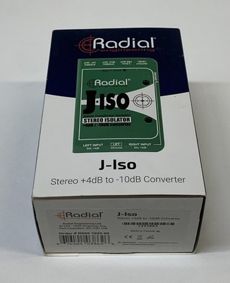 Radial J-ISO Stereo Isolator