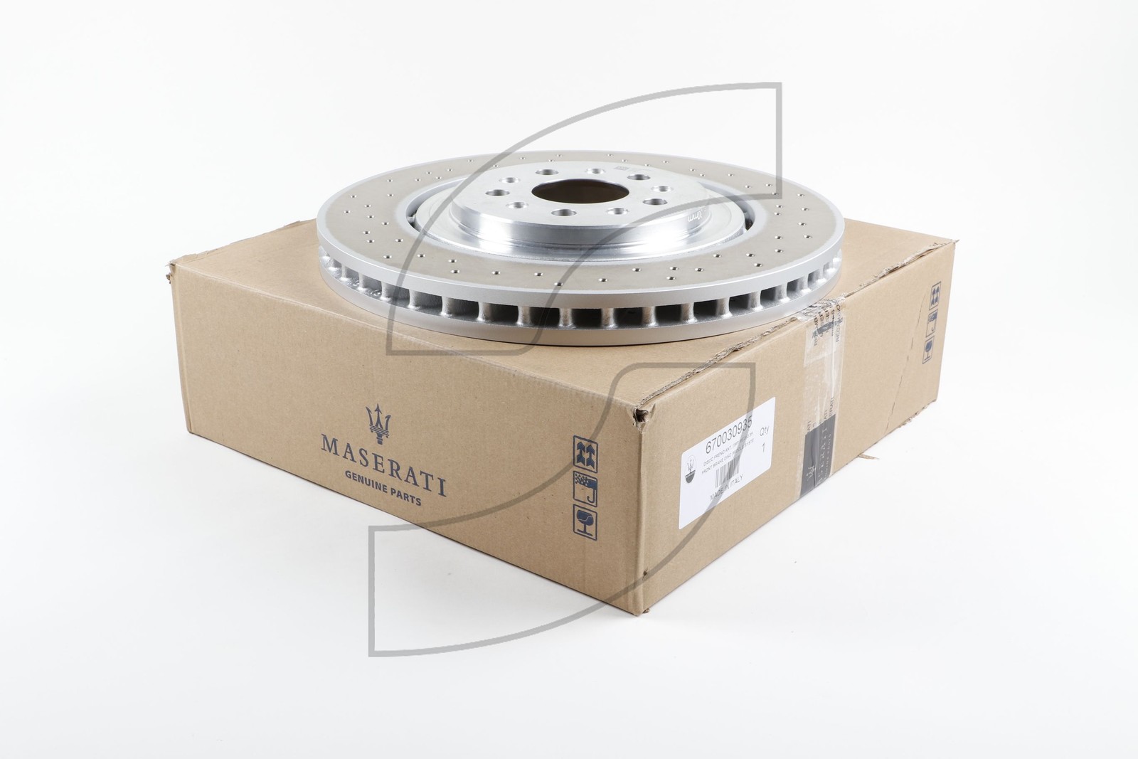 MS-670030935 FRONT BRAKE DISC (MIDDLE SYS Maserati NEW