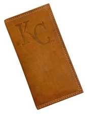 Rico Industries MLB Kansas City Royals Embossed Roper Leather Multi-Slot Wallet