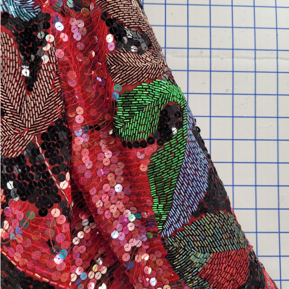 Jack Brian Beaded Blazer Statement  Sequin 90s Li… - image 18