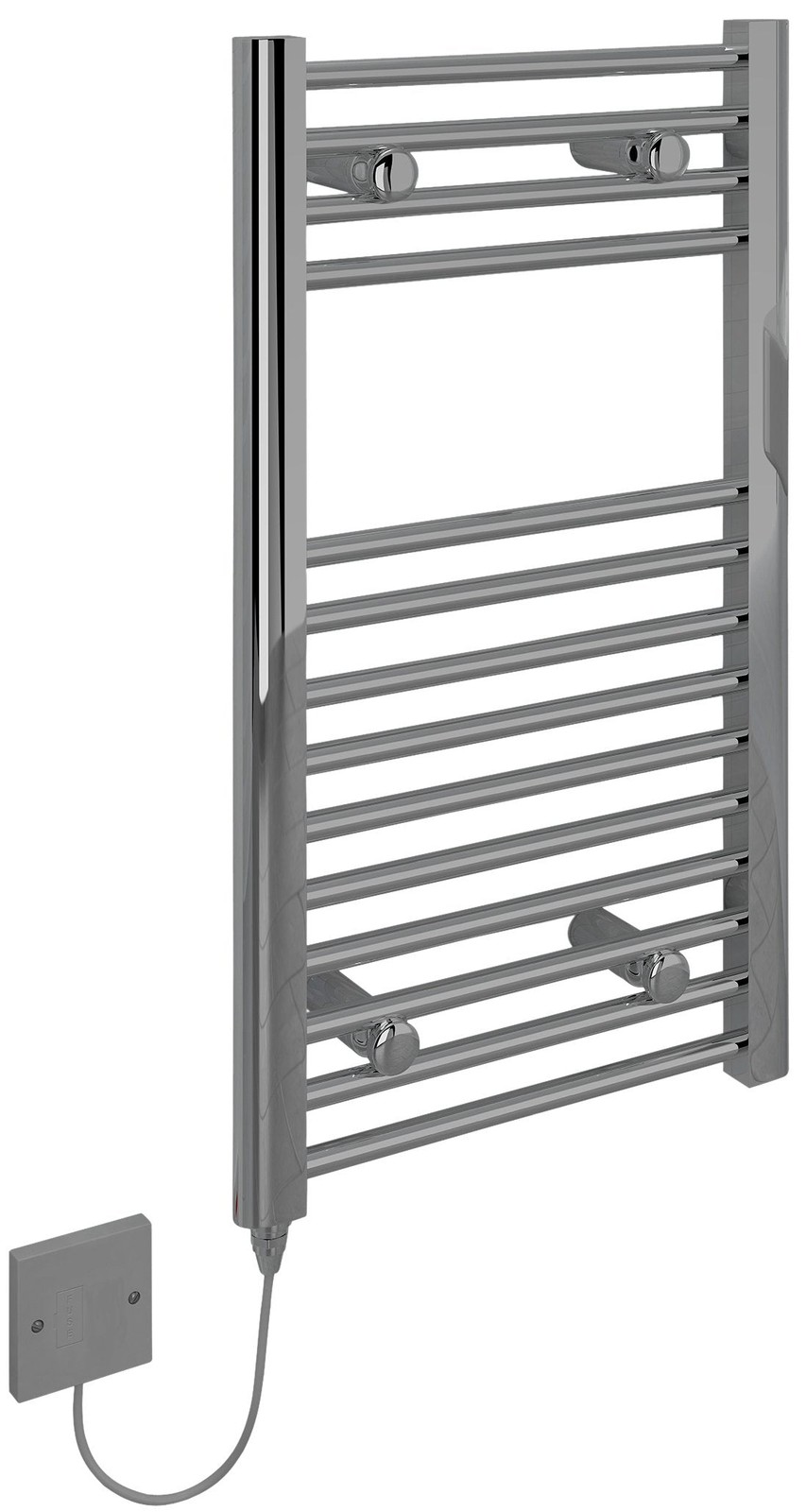 Prorad Fresssh Electric Towel Rail - Chrome - 400mm x 700mm - Image 3