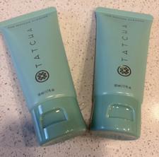  2 Tatcha The Matcha Cleanse 50ML 1.7 Fl Oz Gel Cleanser Sealed Travel / TSA