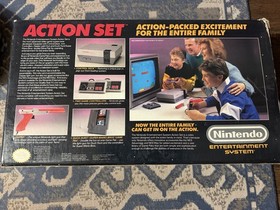 Original Nintendo NES Action Set. Tested/Working. Original Owner. Box Included