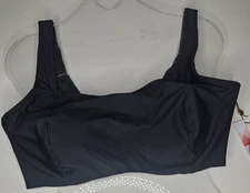 Calia Women's Swim Bikini Top Power Sculpt High Support Top XL Black WSA22208