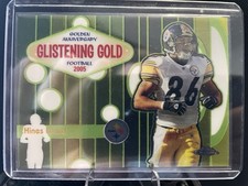 Topps 2005 Chrome Glistening Gold Insert Hines Ward Steelers GG3 NFL Card