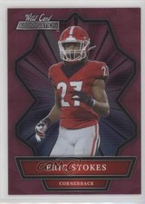 2021 Wild Card Alumination Pink Eric Stokes #ABC-18 Rookie RC. rookie card picture