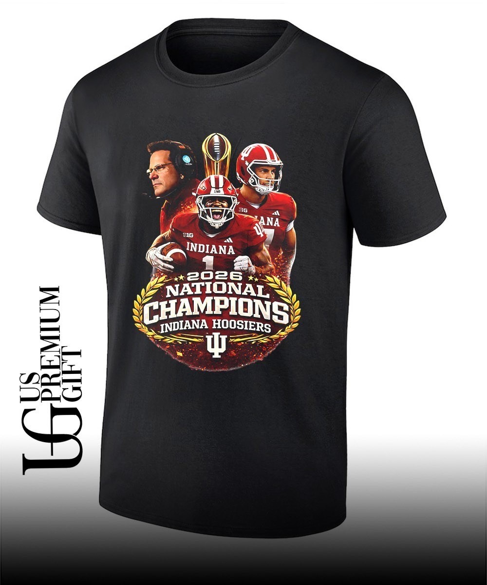 2026 Hoosiers National Champions CFP T-shirt Size S-5XL
