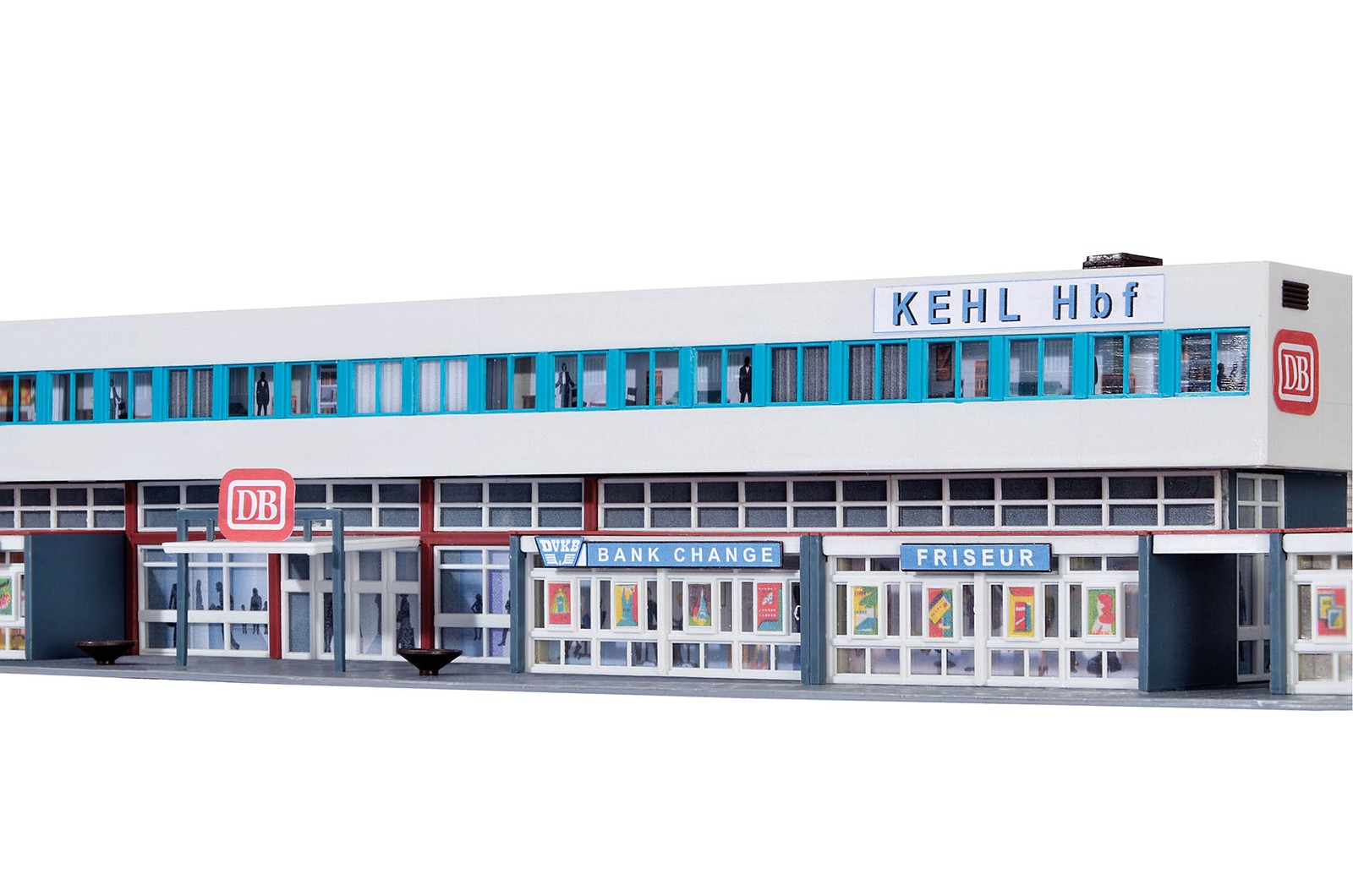 Kibri 39514 - H0 Station Kehl incl. Interior Lighting - New