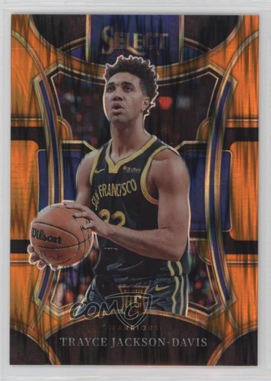 2023 Panini Select Orange Flash Prizm Trayce Jackson-Davis #329 Rookie RC 1b3x