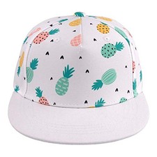 Kids Boy Girl Baseball Cap Baby Sun Hat Adjustable Toddler 1-2T Pineapple
