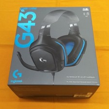 Logitech G431 Gaming Headset Unopened Headphones Wireless Compatible