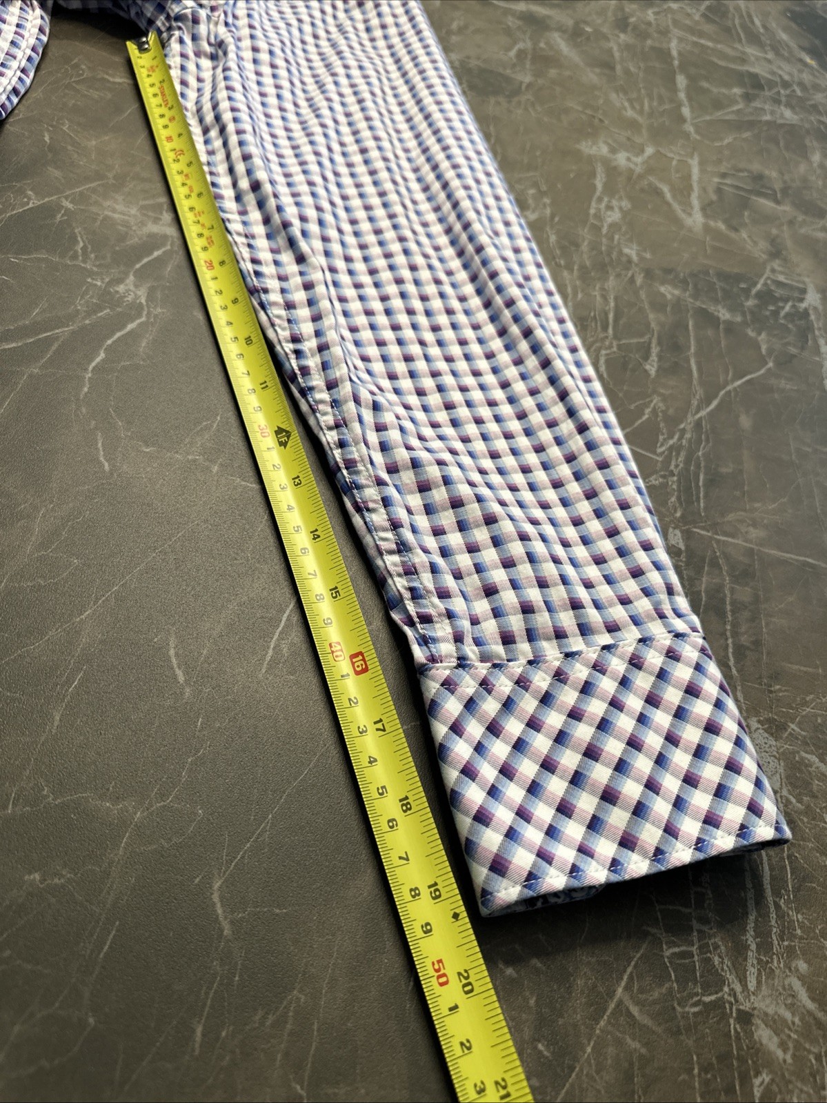 Robert Graham LS Patterned Button Down Shirt Whit… - image 6