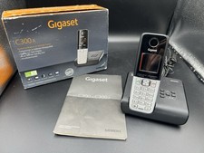 Gigaset C300A Schnurlostelefon DECT Telefon + Basis/Ladestation wie Neu