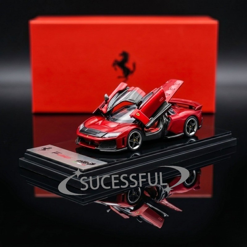 BBR AR Box 1:64 Red Ferrari F80 Full Open HEC Beijing In Stock