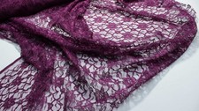 Guipure Lace Fabric - Patterned Floral , Delicate Lace for Elegant Clothing, Dre