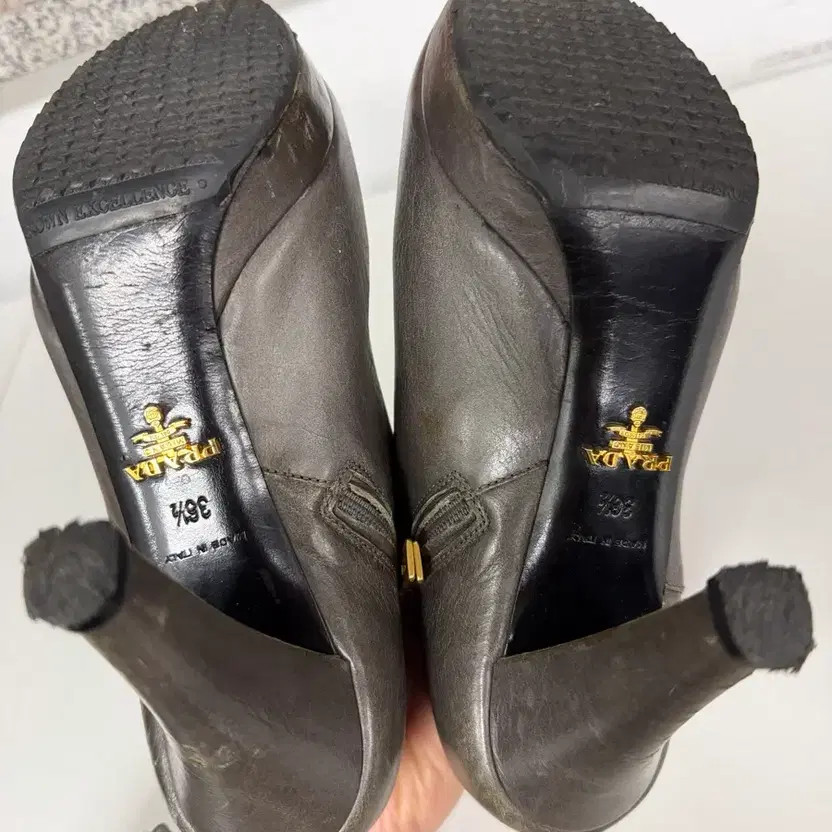 Prada Women's Ankle Boots - Size 36.5, Lightly Used thumbnail 10