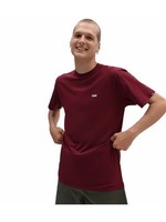 Vans Herren T-Shirt Mn Left Chest Logo Tee Burgundy