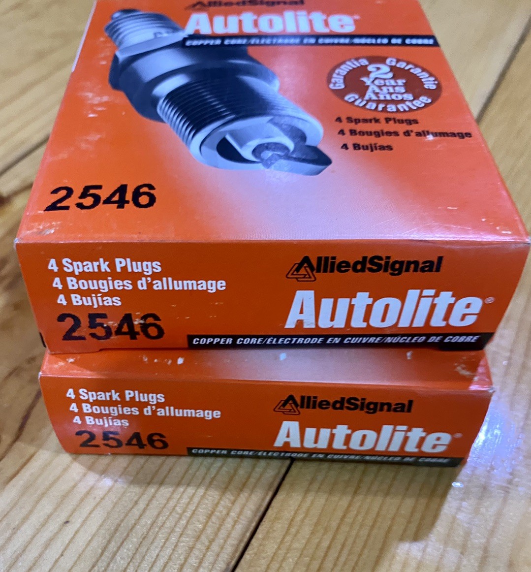 Autolite Copper Core 2546 Spark Plug Set Of 8