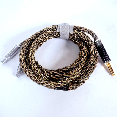 4.4mm Balanced Headphone Cable -for Sennheiser 4.4mm Balanced 6.5' 16 Core Cord