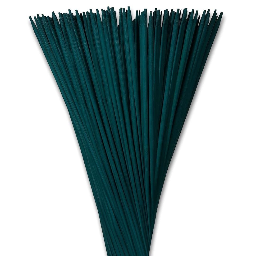 Plant Support Sticks - 100 pack 30cm Bamboo - Weather Resistant Canes For Flo...