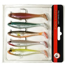 Sinking Baits for Trout Pre-Rigged Soft Swimbait Fishing Accessories