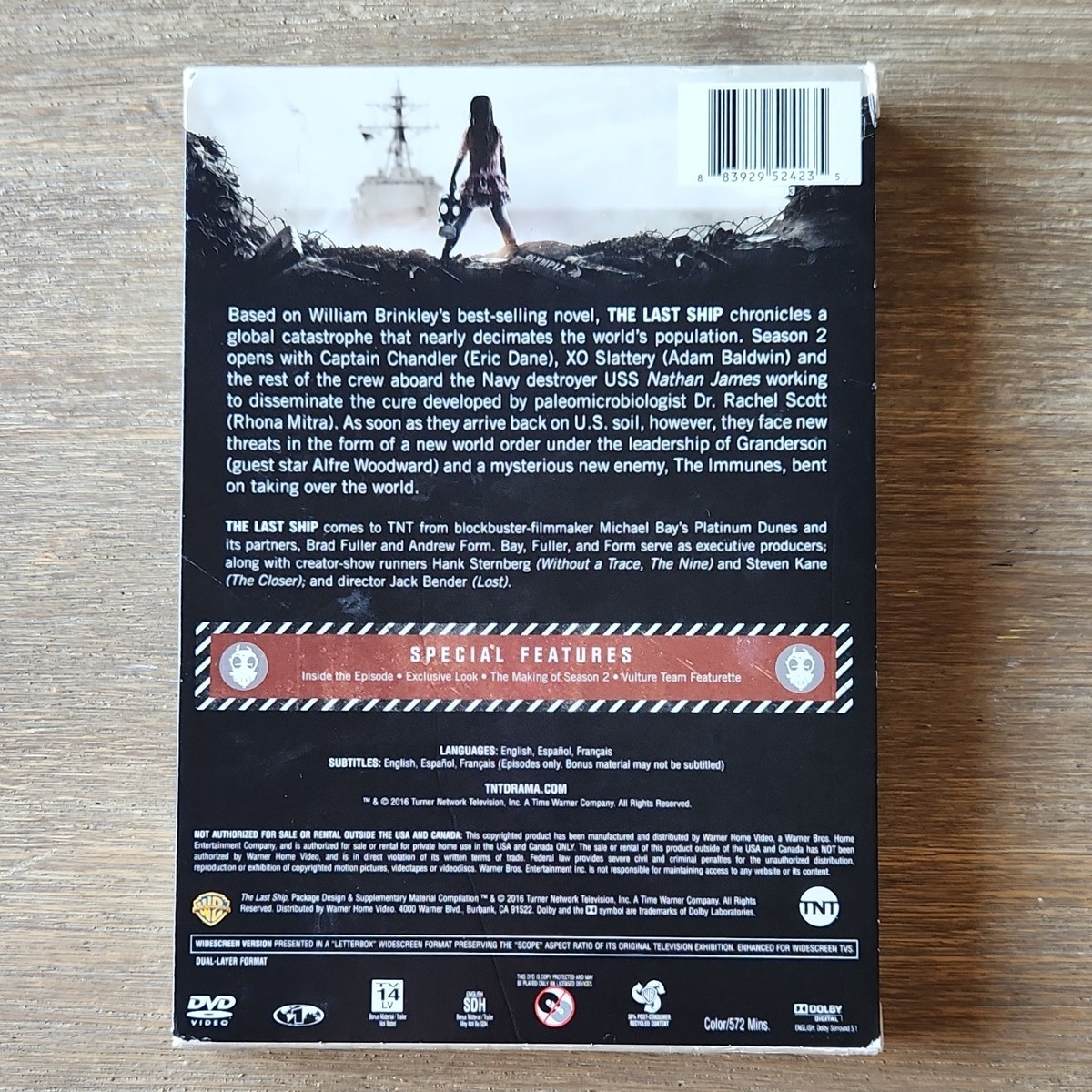 TNT The Last Ship Season 2 DVD NTSC Region 1 English TV Series | eBay
